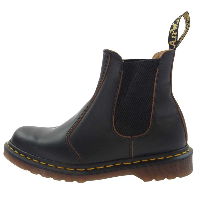 Dr.Martens ドクターマーチン 2976 VINTAGE チェルシー ブーツ サイドゴアブーツ ブラック系 UK6【中古】