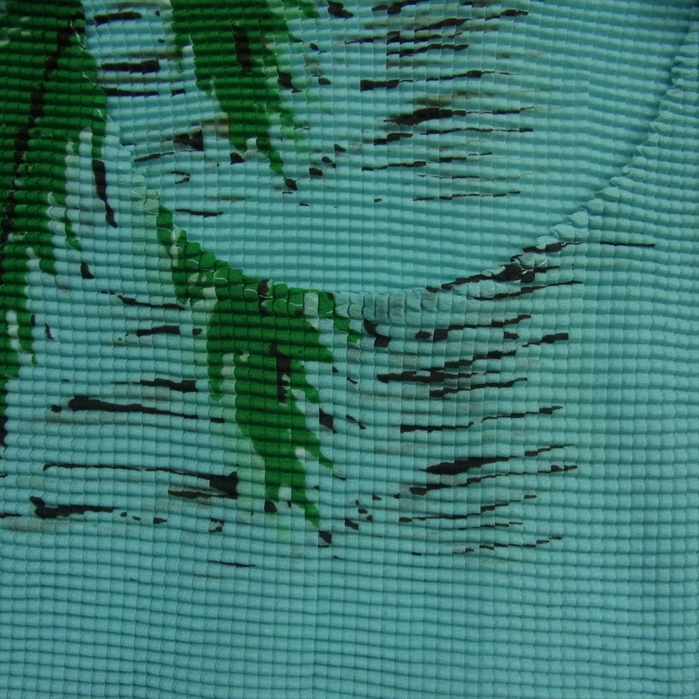 ISSEY MIYAKE イッセイミヤケ MI51FR512 Me ミー フラダンス ボックスプリーツ加工 ノースリーブ カットソー ライトブルー系【中古】