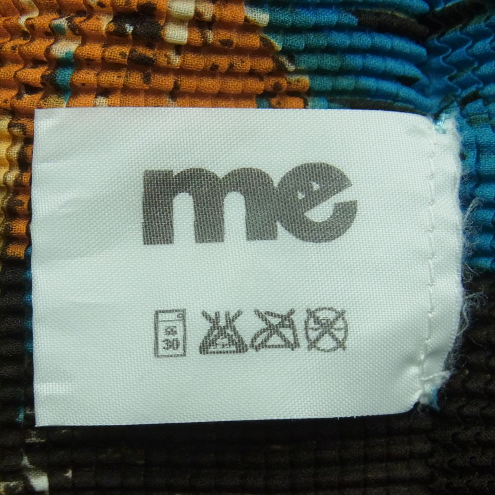 ISSEY MIYAKE イッセイミヤケ MI51FR512 Me ミー フラダンス ボックスプリーツ加工 ノースリーブ カットソー ライトブルー系【中古】