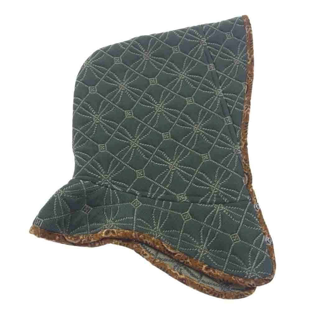 ナイスネス 22AW CHAS SRY バラクラバ ニット フード カーキ系 ブラウン系【美品】【中古】
