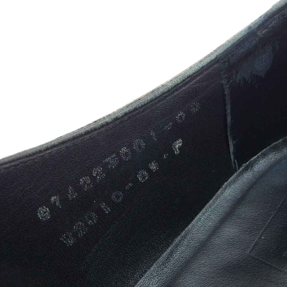 友二郎 ストレートチップ レザー シューズ ブラック系 26.5【中古】