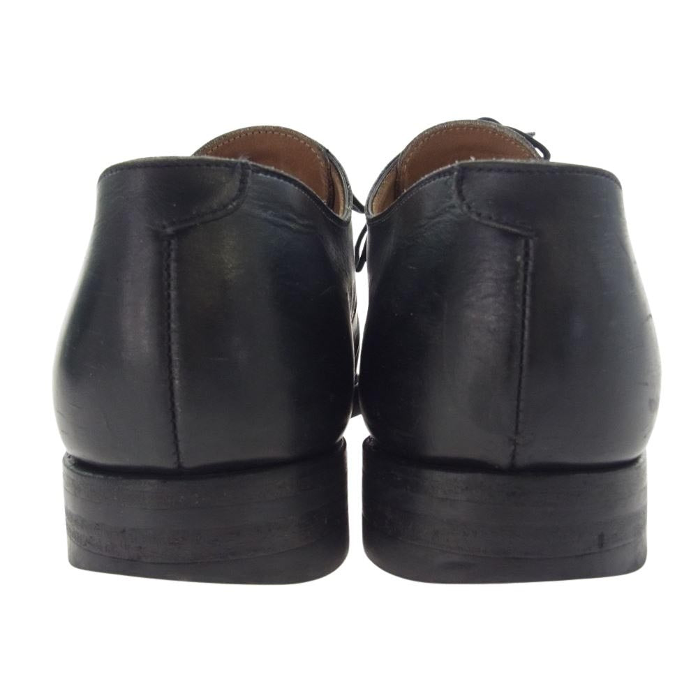 CROCKETT&JONES クロケットアンドジョーンズ 25140 Norwich ノリッチ ストレートチップ レザー シューズ ブラック系 8.5【中古】