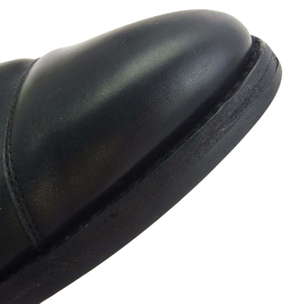 CROCKETT&JONES クロケットアンドジョーンズ 25140 Norwich ノリッチ ストレートチップ レザー シューズ ブラック系 8.5【中古】