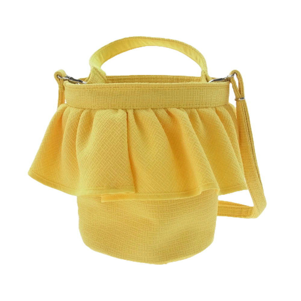 セツコサジテール シティ 2WAY ショルダー ハンド バッグ イエロー イエロー系【中古】