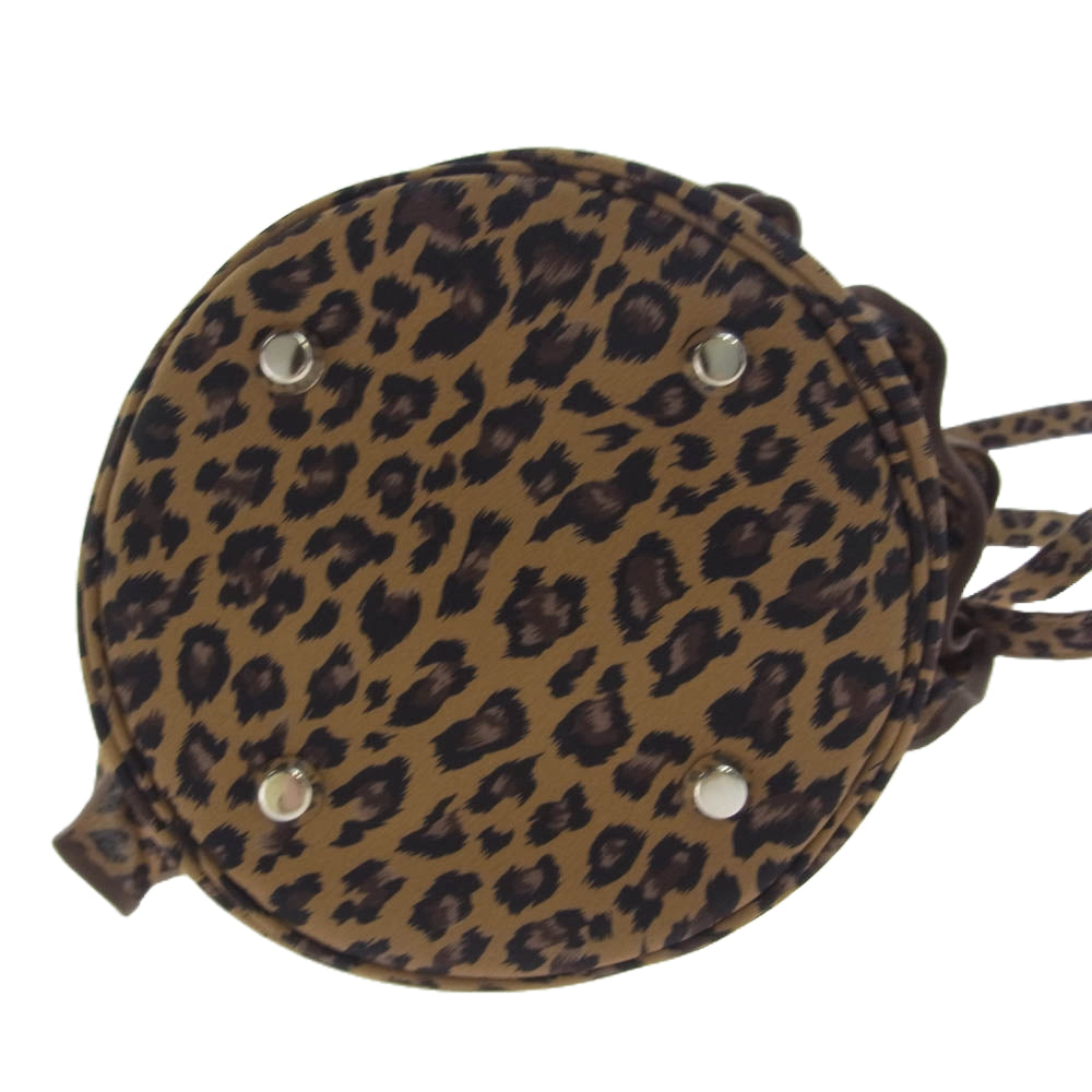 セツコサジテール シティ 2WAY ショルダー ハンド バッグ レオパード ブラウン系【極上美品】【中古】