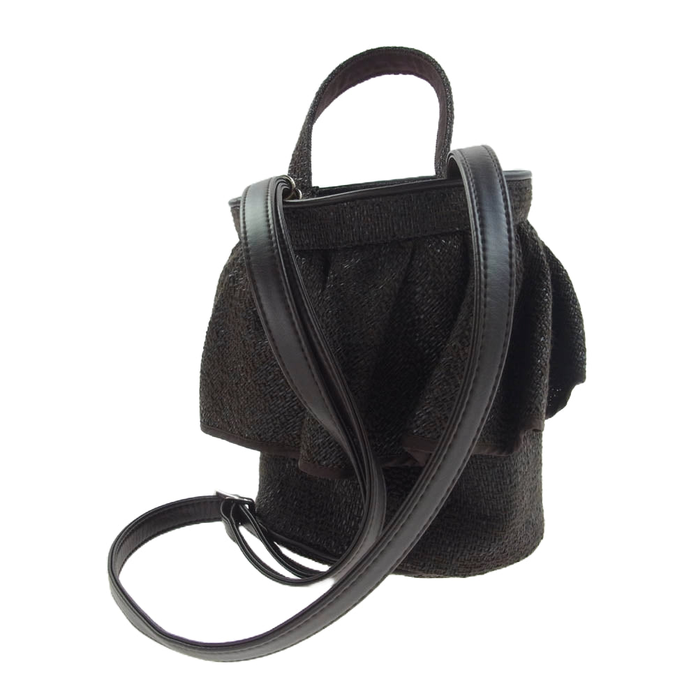 セツコサジテール シティ 2WAY ショルダー ハンド バッグ ブラウン ブラウン系【中古】
