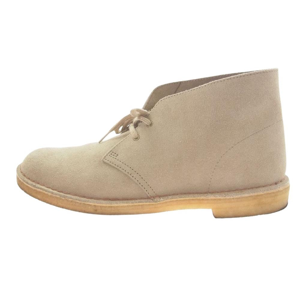 Clarks クラークス 261382357090 desert boot sand suede デザートブーツ サンド スエード スウェード グレー系 UK9【中古】