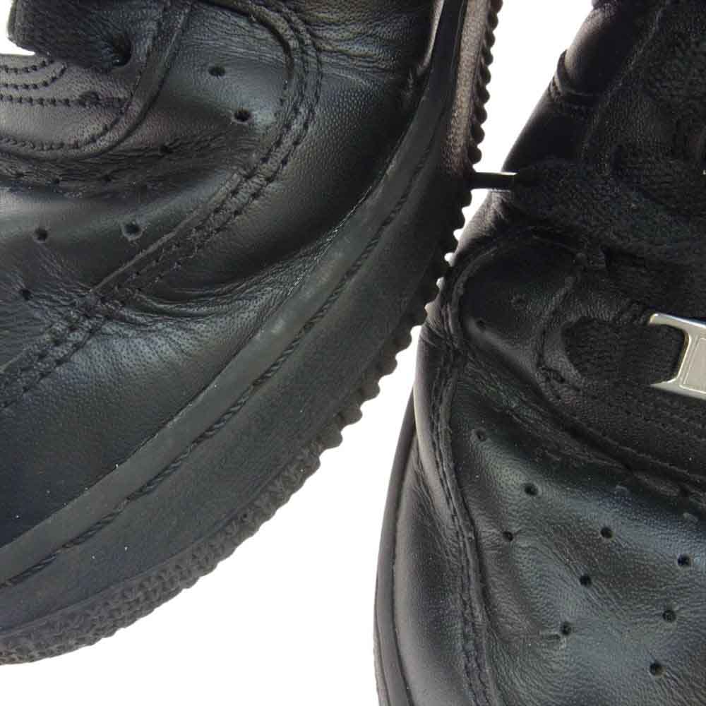 NIKE ナイキ CW2290-001 Air Force 1 High 07 Triple Black エアフォース1 ハイ 07 トリプル ブラック スニーカー ブラック系 27cm【中古】