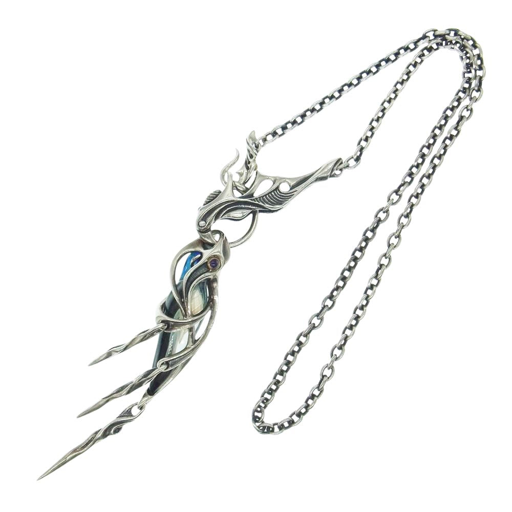 アビリティノーマル AN-VN-13 VFS-Necklace13 ギミックチェーン + 2014ワンメイク ペンダントトップ ネックレス シルバー系【中古】