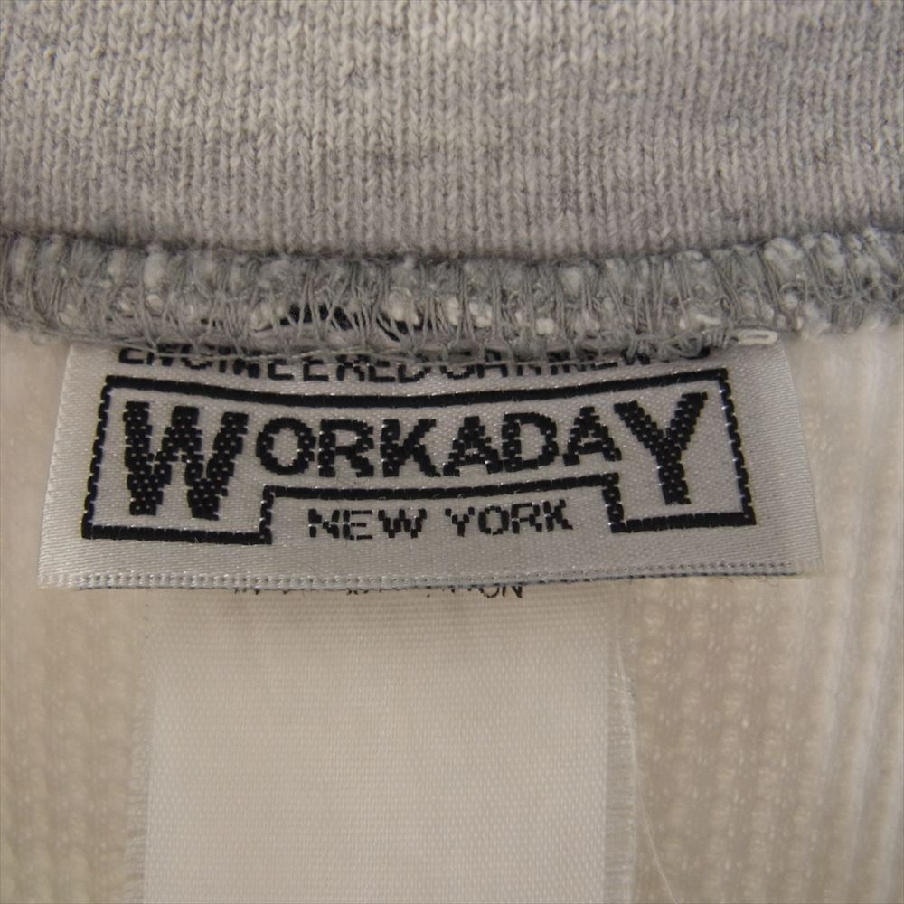 Engineered Garments エンジニアードガーメンツ EG WORKADAY ワーカデイ ジップパーカー 裏サーマル オフホワイト系 M【中古】