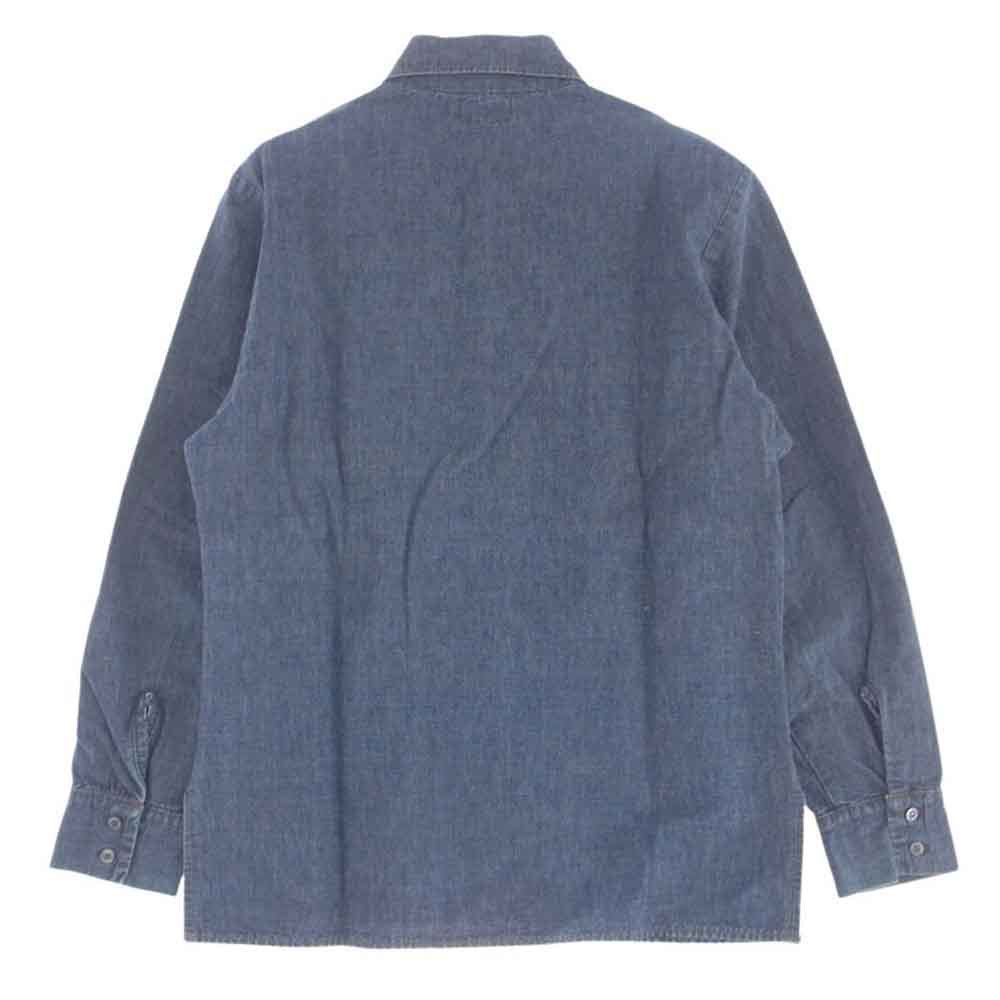 Levi's リーバイス デニムシャツ オレンジタブ インディゴブルー系 M【中古】