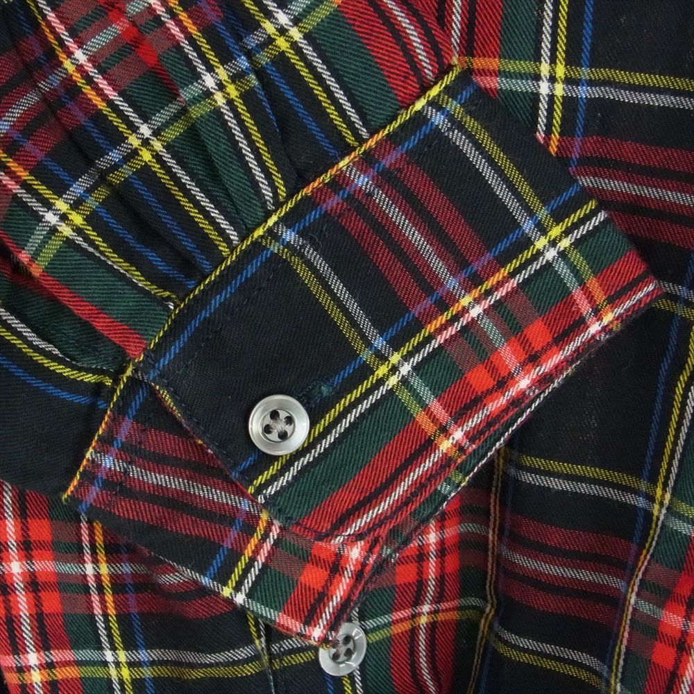 エーアイイー ペインターシャツ 長袖チェックシャツ マルチカラー系 M【中古】