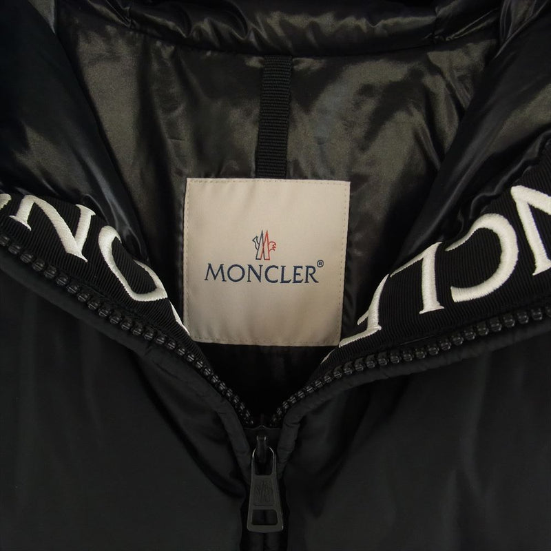 MONCLER モンクレール 20AW F20911856900 MONTCLA モンクラ― フーデッド ダウンジャケット ブラック系 2【中古】