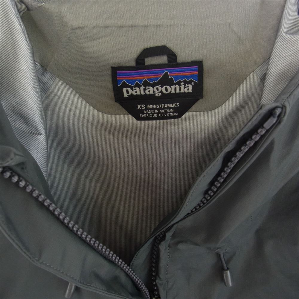 patagonia パタゴニア 85240 TORRENTSHELL 3L JACKET トレントシェル 3L ジャケット グレー系 XS【美品】【中古】