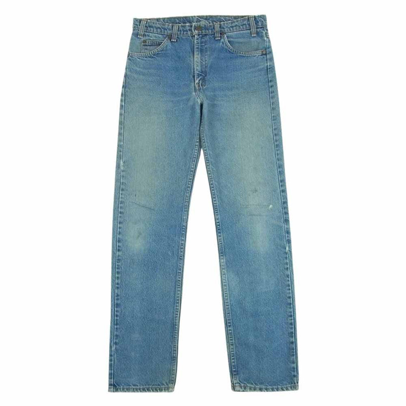 Levi's リーバイス カナダ製 505 オレンジタブ デニム パンツ コットン インディゴブルー系 W32 L34【中古】