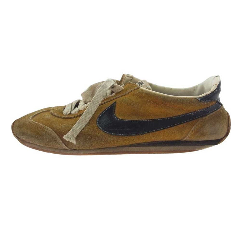 NIKE ナイキ 70s  80s オセアニアスエード ゴールド 観賞用 ヴィンテージ ローカット スニーカー イエロー系 26.5cm【中古】