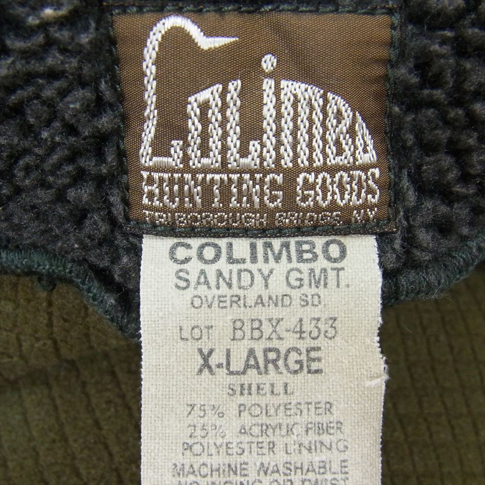 COLIMBO コリンボ BBX-433 ボア フリース パンツ ダークグレー系 XL【中古】