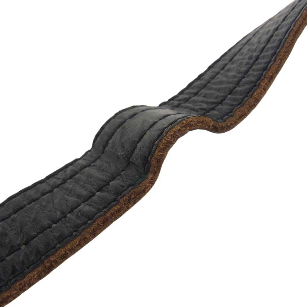 高橋 made in 奥多摩 レザー ショルダーバック ブラック系【中古】