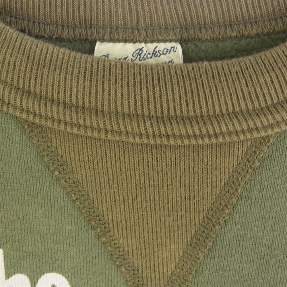 Buzz Rickson's バズリクソンズ MOSQUITO CLUB 前V スウェット カーキ系 M【中古】