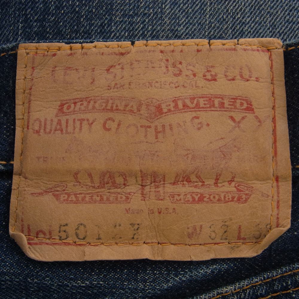 Levi's リーバイス ヴィンテージ 60s 501XX ボタン裏刻印S ギャラ無し