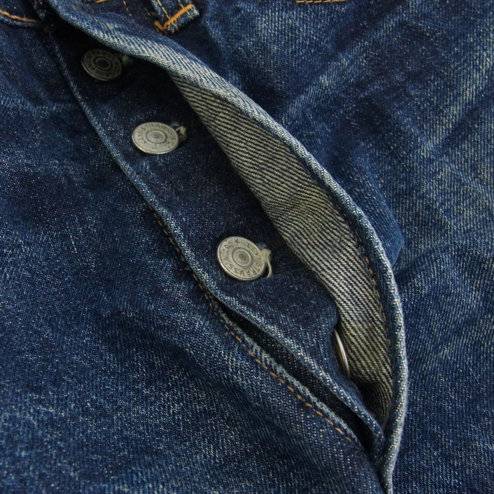 60s 501xx 色残り良好　オリジナル Levi's リーバイス ヴィンテージ 60s 501XX ボタン裏刻印S ギャラ無し