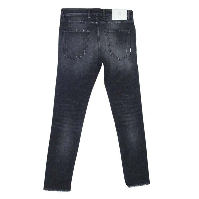 ピーティートリノ C5KJ05Z30BAS OA36 ROCK DENIM ロック ダメージ デニム パンツ ブラック系 30【美品】【中古】