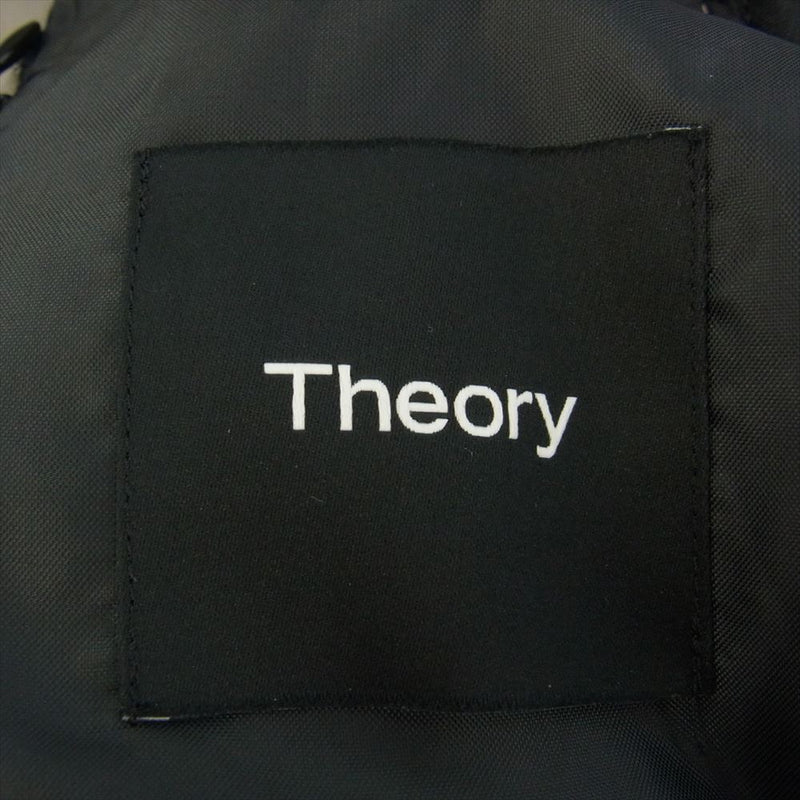 theory セオリー 02-3304000-325-034/02-3306000-325-030 ストレッチ シングル 2B テーラード ジャケット スラックス パンツ スーツ セットアップ チャコール系 34 パンツ30【中古】