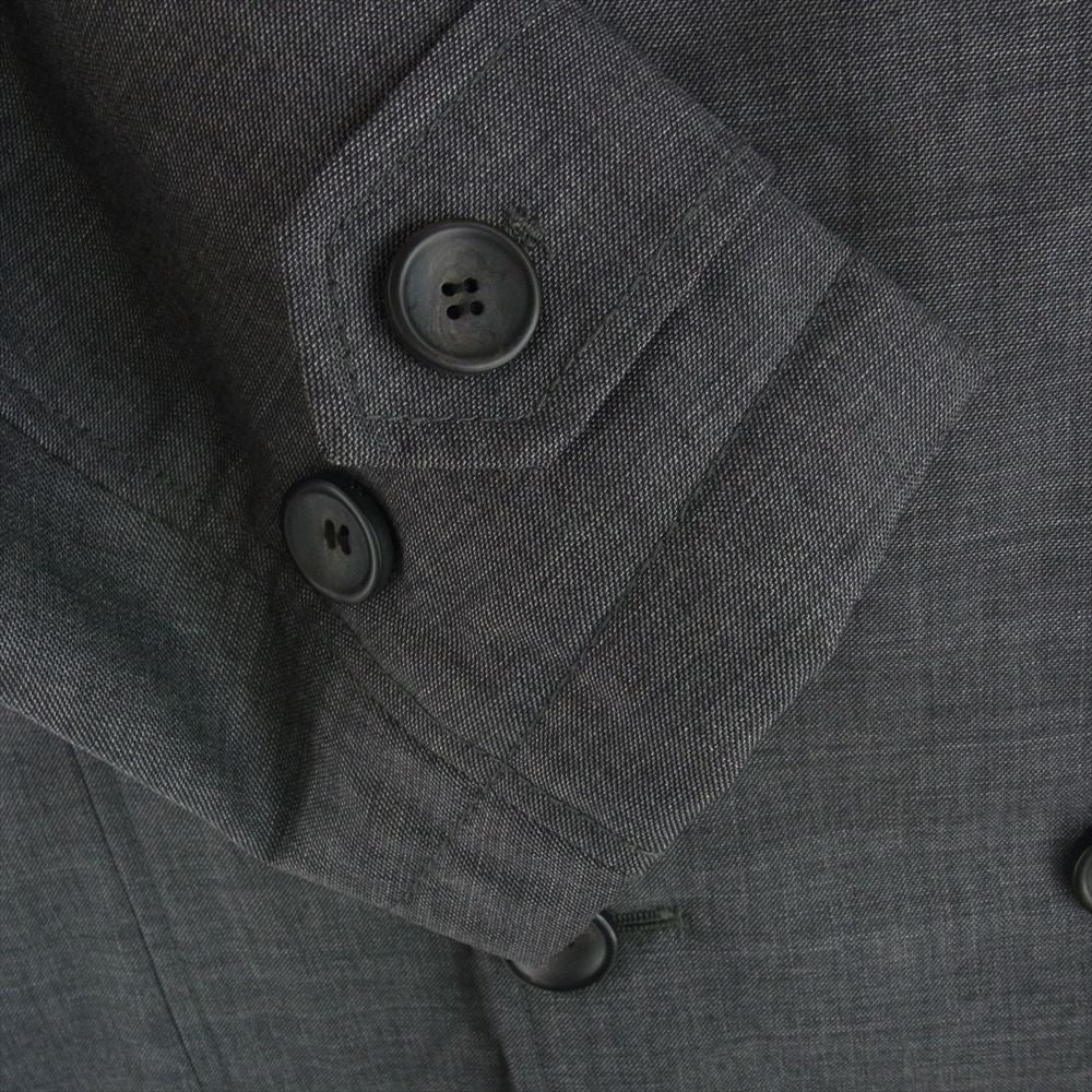 ARMANI COLLEZIONI アルマーニコレッツォーニ オーバーサイズ ダブル トレンチ コート グレー系 56【中古】