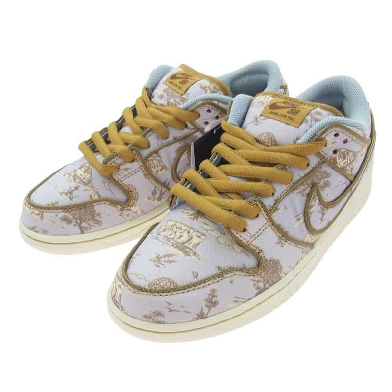 NIKE ナイキ FN5880-001 SB Dunk Low PRM Toile エスビー ダンク ロー スニーカー マルチカラー系 27cm【極上美品】【中古】