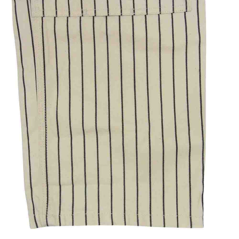 Carhartt カーハート × PALACE パレス Wip Double Knee Pant Pinstripe ダブルニー ピンストライプ ペインター パンツ オフホワイト系 30【中古】