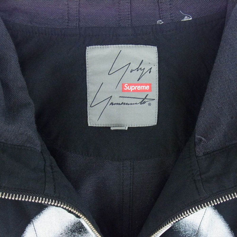 Supreme シュプリーム 20AW × Yohji Yamamoto Parka ヨウジヤマモト パーカー M-51 フロントジップ ロングコート ブラック系 M【中古】