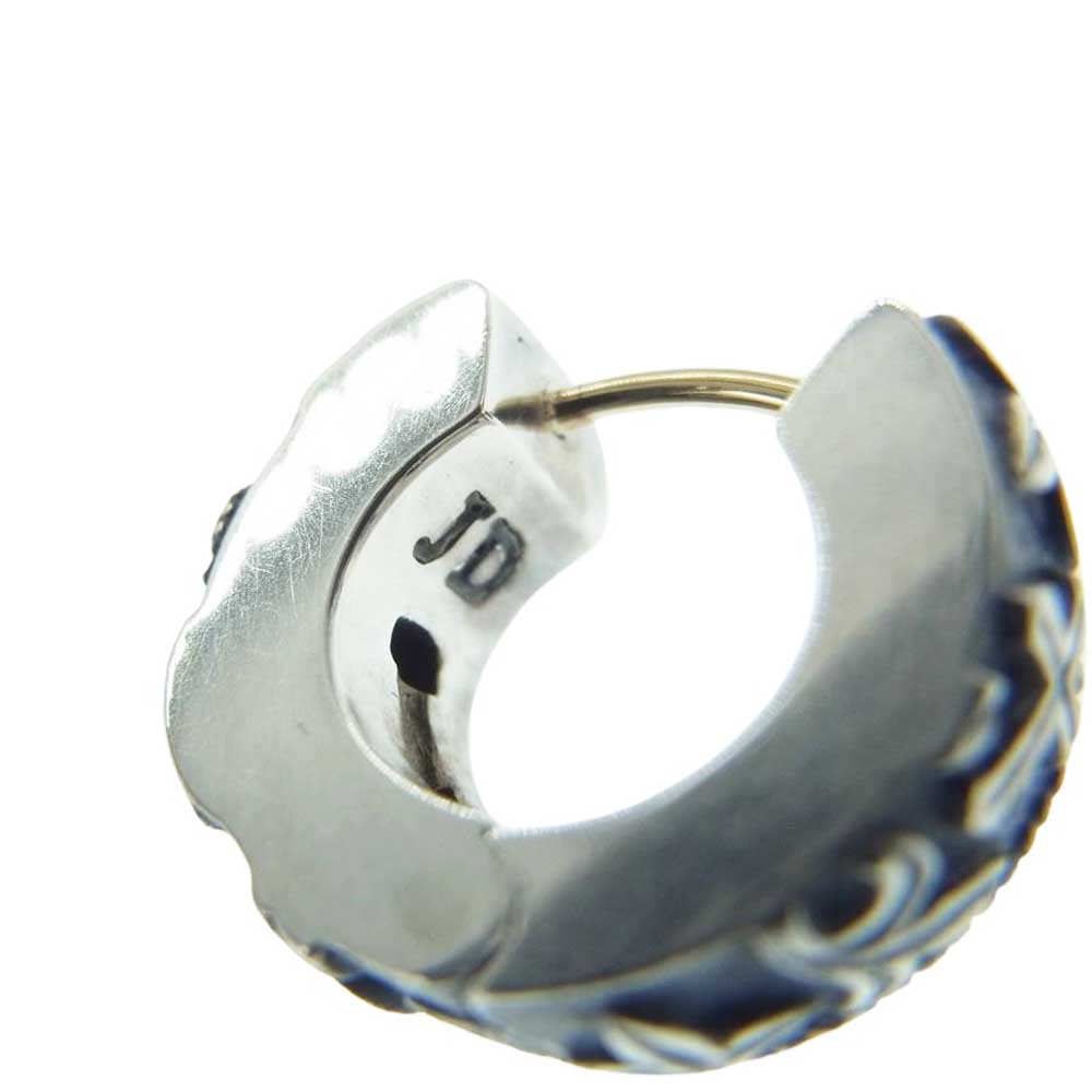 Justin Davis ジャスティンデイビス SEJ800  購入証明書付属 LEGENDARY レジェンダリー クラウン ピアス シルバー系【中古】