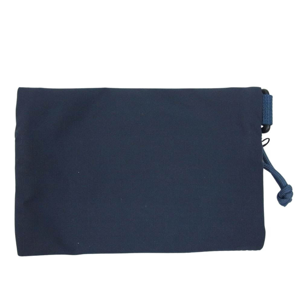 BRIEFING ブリーフィング BRM181607 FRAT POUCH S MW フラット ポーチ ネイビー系【中古】