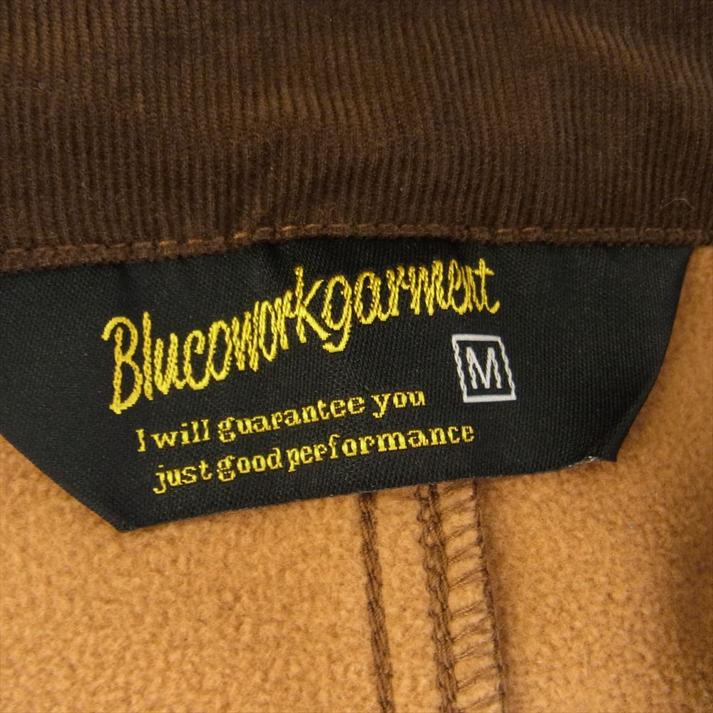 ブルコ OL-150W-022 WARM OVERALL コーデュロイ オーバーオール ブラウン系 M【中古】