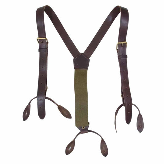 Nigel Cabourn ナイジェルケーボン U.S.ARMY サスペンダー カーキ系【中古】