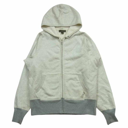 Nigel Cabourn ナイジェルケーボン 8043-00-20050 DECK PARKA IVORY デッキ ジップ パーカー 日本製 オフホワイト系 46【中古】