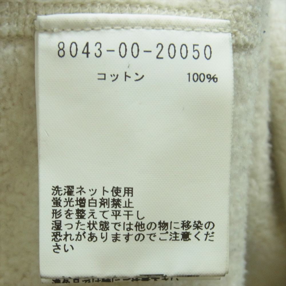 Nigel Cabourn ナイジェルケーボン 8043-00-20050 DECK PARKA IVORY デッキ ジップ パーカー 日本製 オフホワイト系 46【中古】
