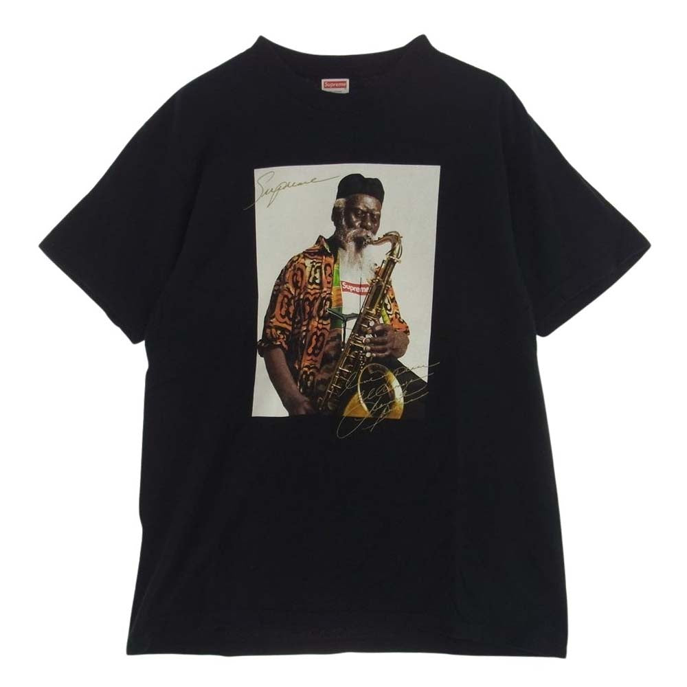 Supreme シュプリーム 20AW Pharoah Sanders Tee ファラオ サンダース フォトプリント半袖 Tシャツ ブラック系 M【中古】