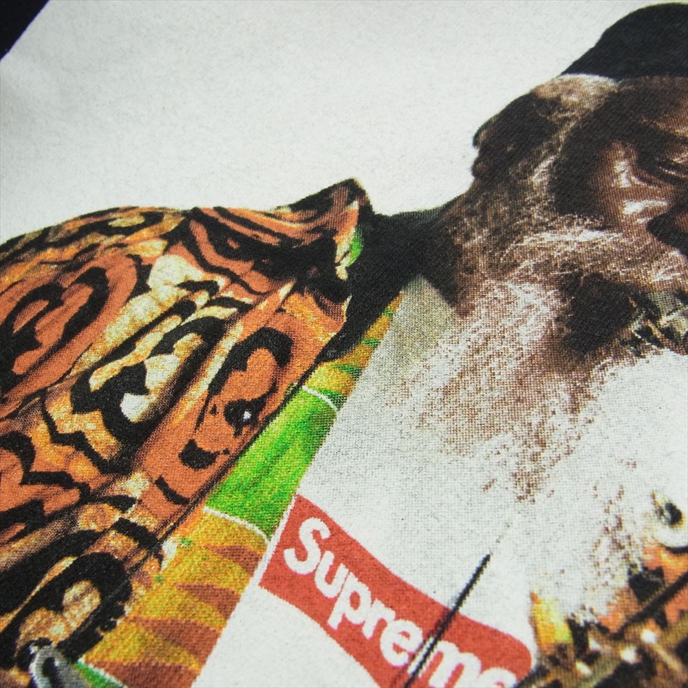 Supreme シュプリーム 20AW Pharoah Sanders Tee ファラオ サンダース フォトプリント半袖 Tシャツ ブラック系 M【中古】