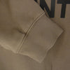 FEAR OF GOD フィアオブゴッド ESSENTIALS エッセンシャルズ Silicon Applique Crewneck シリコン ラバーロゴ アップリケ クルーネック スウェット ブラウン系 M【中古】