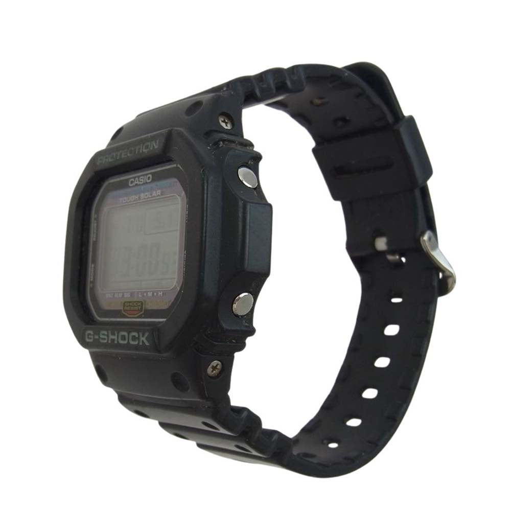 G-SHOCK ジーショック G-5600E-1JF 5600 SERIES デジタル タフソーラー 腕時計 ウォッチ ブラック系【中古】