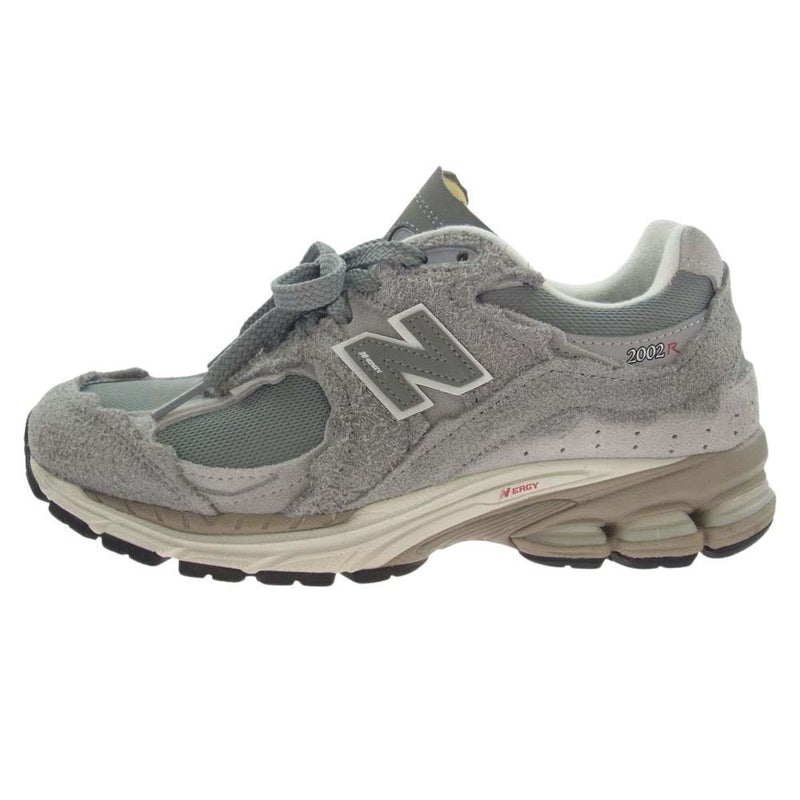 NEW BALANCE ニューバランス M2002RDM スエード メッシュ ローカット スニーカー グレー系 23.5cm【中古】