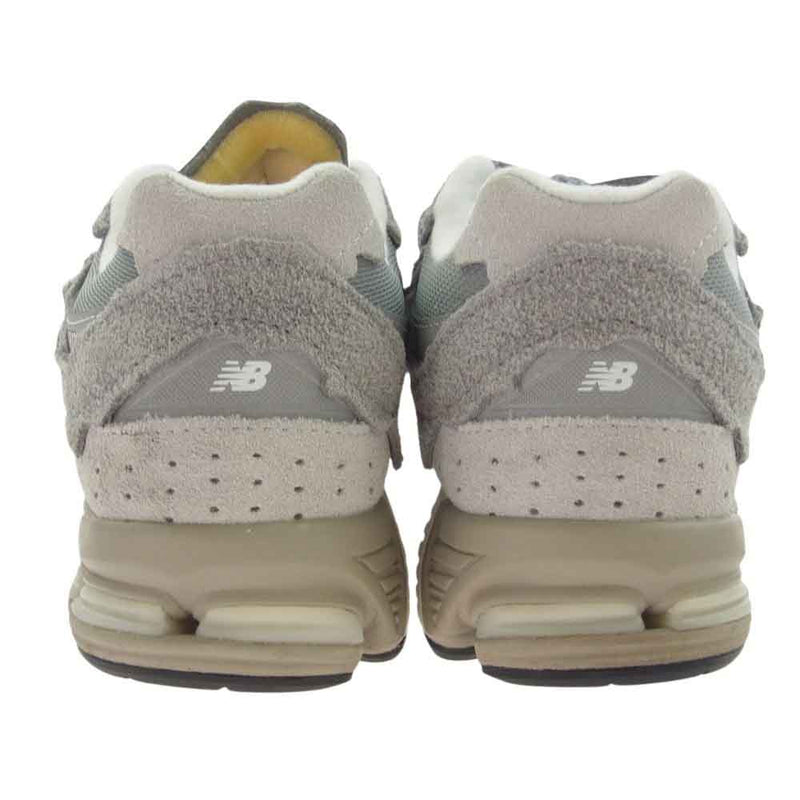 NEW BALANCE ニューバランス M2002RDM スエード メッシュ ローカット スニーカー グレー系 23.5cm【中古】