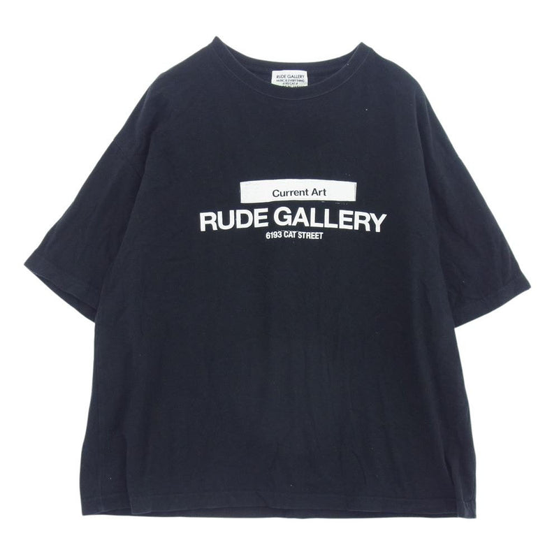 RUDE GALLERY ルードギャラリー RUDE BONE TEE ルード ボーン Tシャツ ブラック系 M【中古】