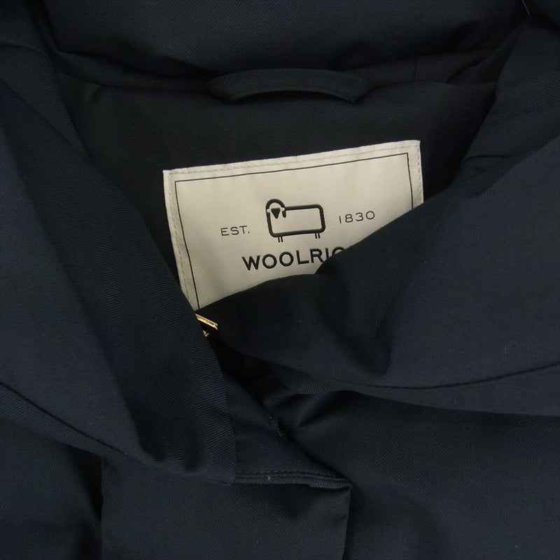 WOOLRICH ウールリッチ WWOU0951 PUFFY PRESCOTT JACKET パフィー プレスコット ショート パファー ダウン ジャケット ネイビー系 L【新古品】【未使用】【中古】