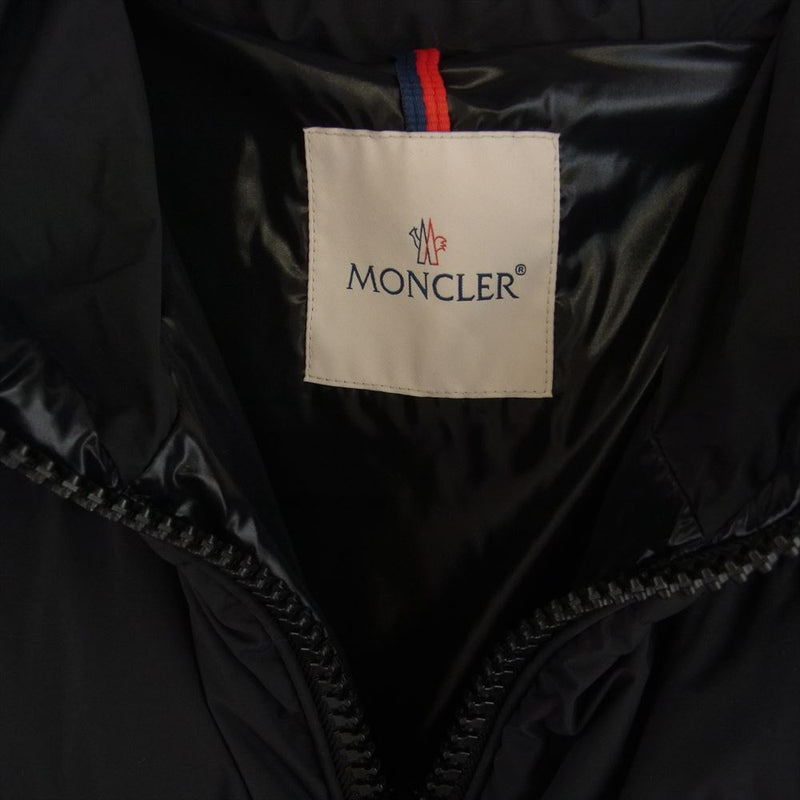 MONCLER モンクレール 19AW E20914131585　53859 DUBOIS GIUBBOTTO デュボア フード ロゴ ダウン ジャケット ブラック系 3【中古】