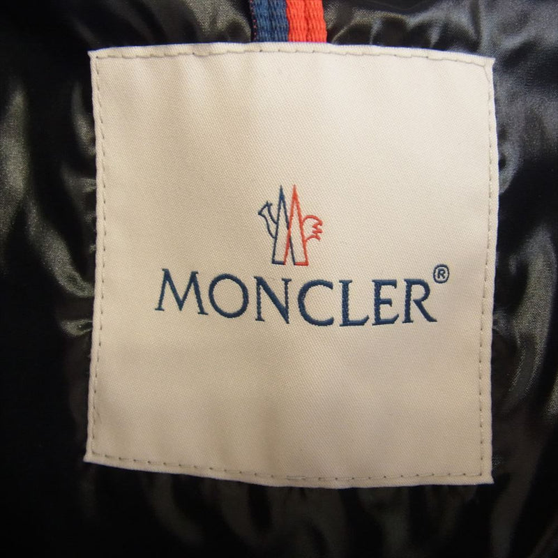 MONCLER モンクレール 19AW E20914131585　53859 DUBOIS GIUBBOTTO デュボア フード ロゴ ダウン ジャケット ブラック系 3【中古】