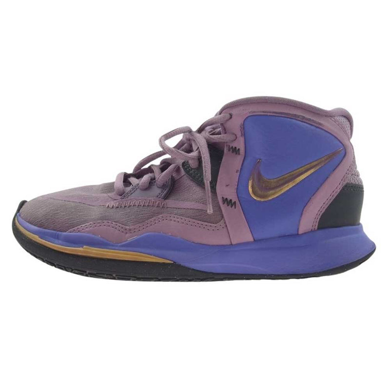 NIKE ナイキ DD0334-500 GS Kyrie Infinity Regal Purple Gold カイリー インフィニティ リーガル パープル ゴールド スニーカー パープル系 23cm【中古】