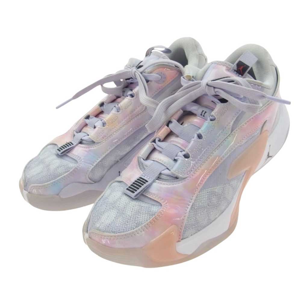 NIKE ナイキ DZ3498-005 GS Jordan Luka 2 Football Grey Oxygen Purple Arctic Orange Black ジョーダン ルカ フットボールグレー オキシジェンパープル アークティックオレンジ ブラック スニーカー マルチカラー系 23.5cm【中古】