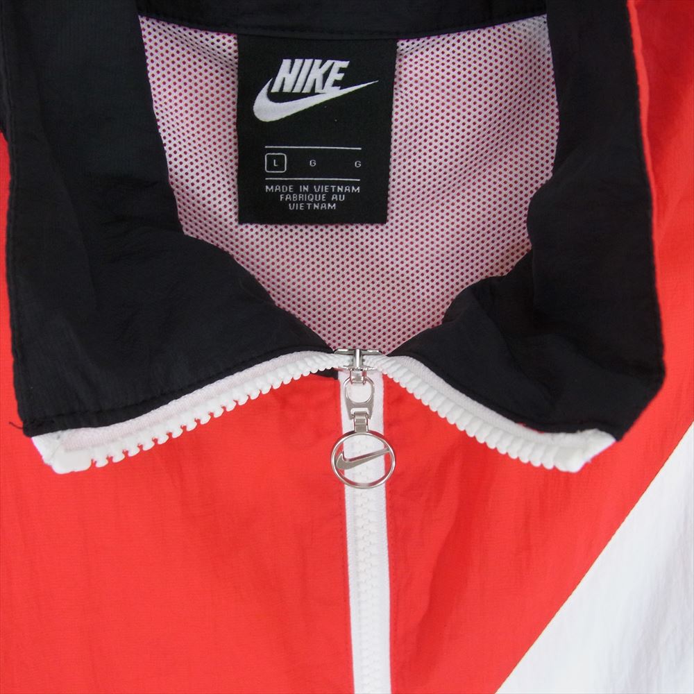 NIKE ナイキ BV3686-010 Sportswear Swoosh Woven Sports Jacket Red スポーツウェア スウッシュ ウーブン スポーツ ナイロン ジャケット レッド系 L【中古】